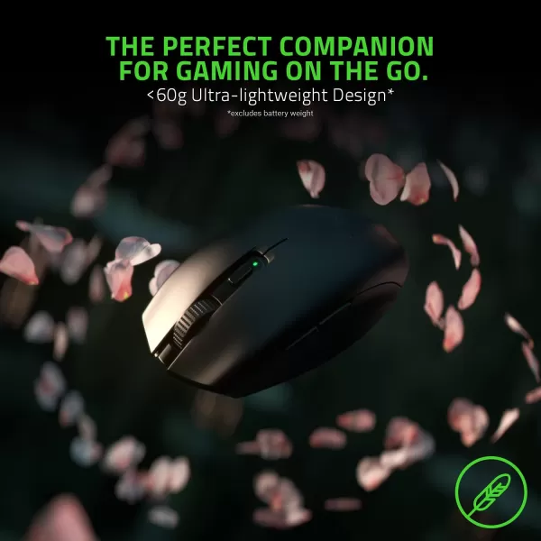 Razer Orochi V2 Mobile Wireless Gaming Mouse Ultra Lightweight  2 Wireless Modes  Up to 950hrs Battery Life  Mechanical Mouse Switches  5G Advanced 18K DPI Optical Sensor  Classic BlackClassic Black