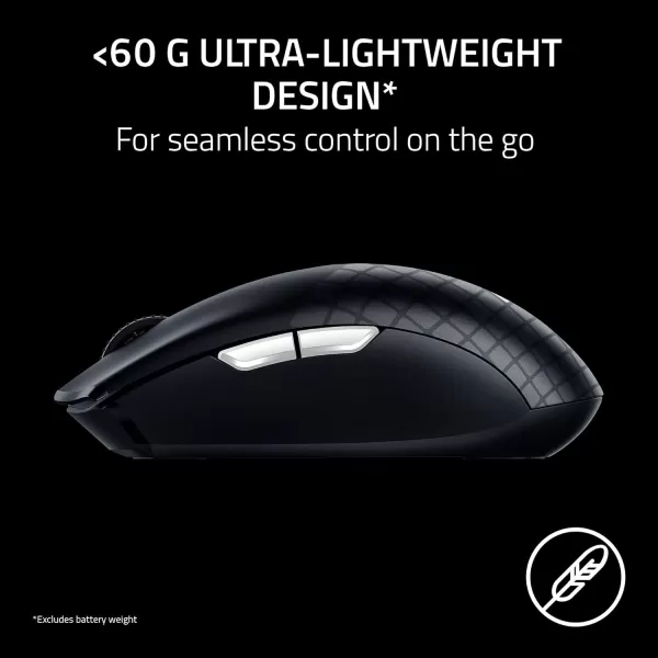Razer Orochi V2 Mobile Wireless Gaming Mouse Ultra Lightweight  2 Wireless Modes  Up to 950hrs Battery Life  Mechanical Mouse Switches  5G Advanced 18K DPI Optical Sensor  Classic BlackRoblox