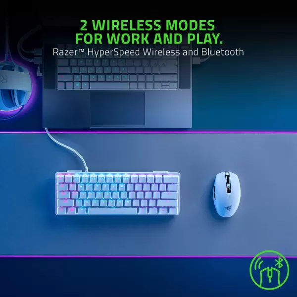 Razer Orochi V2 Mobile Wireless Gaming Mouse Ultra Lightweight  2 Wireless Modes  Up to 950hrs Battery Life  Mechanical Mouse Switches  5G Advanced 18K DPI Optical Sensor  Classic BlackWhite