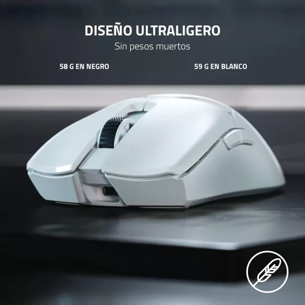 Razer Viper V2 Pro HyperSpeed Wireless Gaming Mouse 58g Ultra Lightweight  Optical Switches Gen330K DPI Optical Sensor wOnMouse Controls  90 Hour Battery  USB Type C Cable Included  BlackWhite