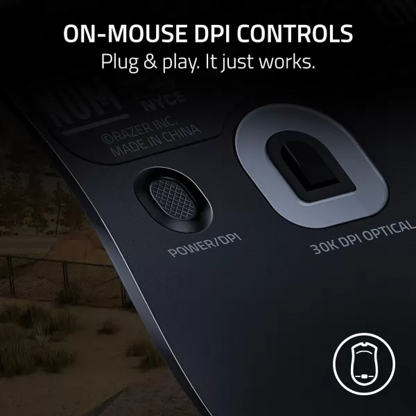 Razer Viper V2 Pro HyperSpeed Wireless Gaming Mouse 58g Ultra Lightweight  Optical Switches Gen330K DPI Optical Sensor wOnMouse Controls  90 Hour Battery  USB Type C Cable Included  BlackPUBG Edition