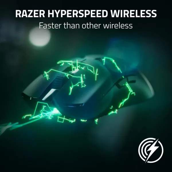 Razer Viper V2 Pro HyperSpeed Wireless Gaming Mouse 58g Ultra Lightweight  Optical Switches Gen330K DPI Optical Sensor wOnMouse Controls  90 Hour Battery  USB Type C Cable Included  BlackBlack