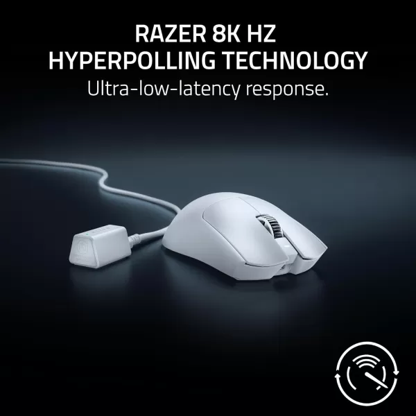 Razer Viper V3 Pro Wireless Gaming Mouse 54g Lightweight  8K Polling  35000 DPI Optical Sensor with Advanced Features  Gen3 Optical Switches  8 Programmable Controls  USB C Charging  BlackWhite