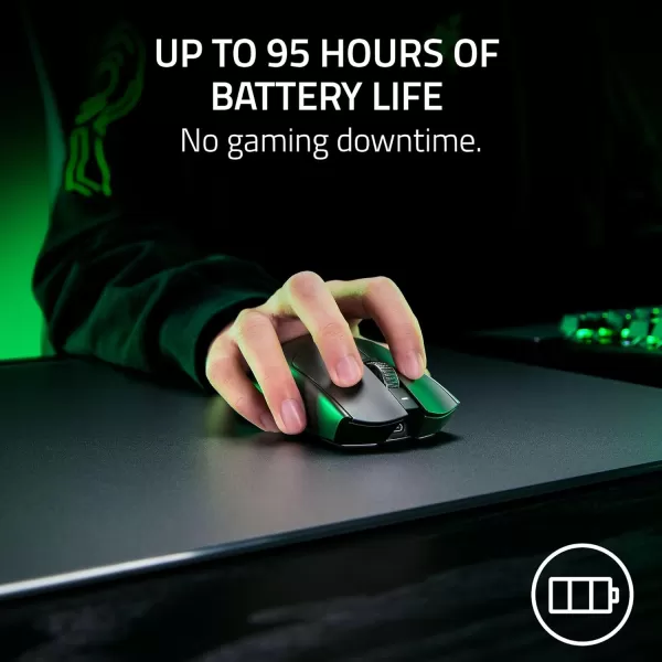 Razer Viper V3 Pro Wireless Gaming Mouse 54g Lightweight  8K Polling  35000 DPI Optical Sensor with Advanced Features  Gen3 Optical Switches  8 Programmable Controls  USB C Charging  BlackBlack