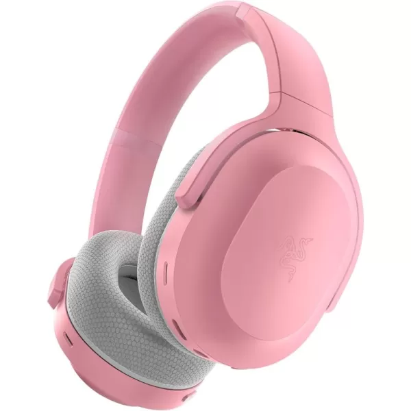 Razer Barracuda X Wireless Gaming ampamp Mobile Headset PC PlayStation Switch Android iOS 24GHz Wireless  Bluetooth  Lightweight  40mm Drivers  Detachable Mic  50 Hr Battery  Quartz PinkPink
