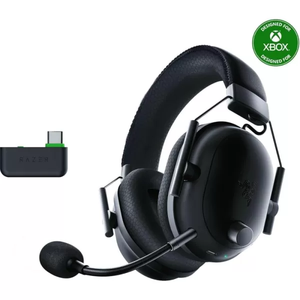 Razer BlackShark V2 Pro Wireless Gaming Headset Super Wideband Mic  Pro Tuned FPS Profiles  50mm Drivers  Plush Noise Isolating Earcups  70 Hr Battery  Bluetooth  for PC PS5 Switch  BlackBlack