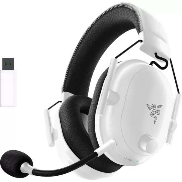 Razer BlackShark V2 Pro Wireless Gaming Headset Super Wideband Mic  Pro Tuned FPS Profiles  50mm Drivers  Plush Noise Isolating Earcups  70 Hr Battery  Bluetooth  for PC PS5 Switch  BlackWhite
