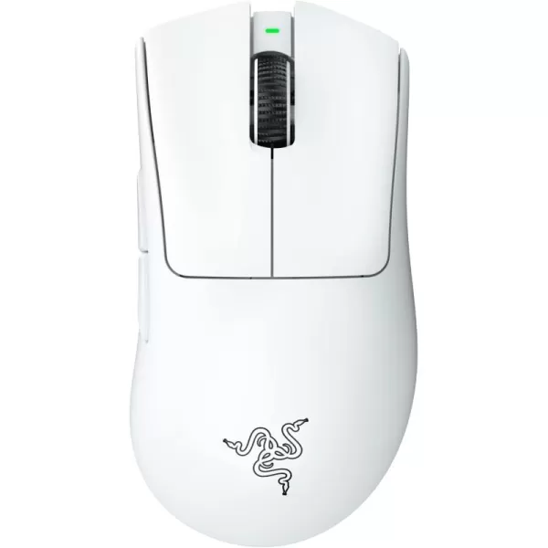 Razer DeathAdder V3 Pro Wireless Gaming Mouse  Hyperpolling Wireless Dongle 63g Ultra Lightweight  Focus Pro 30K Optical Sensor  Optical Switches Gen35 Programmable Buttons  BlackWhite