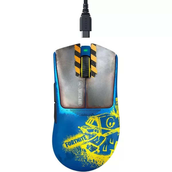 Razer DeathAdder V3 Pro Wireless Gaming Mouse  Hyperpolling Wireless Dongle 63g Ultra Lightweight  Focus Pro 30K Optical Sensor  Optical Switches Gen35 Programmable Buttons  BlackFortnite Edition