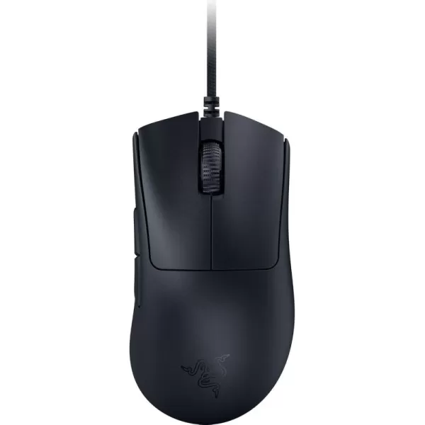 Razer DeathAdder V3 Wired Gaming Mouse 59g Ultra Lightweight  Focus Pro 30K Optical Sensor  Fast Optical Switches Gen38K Hz HyperPolling6 Programmable Buttons Ergonomic Speedflex Cable BlackBlack