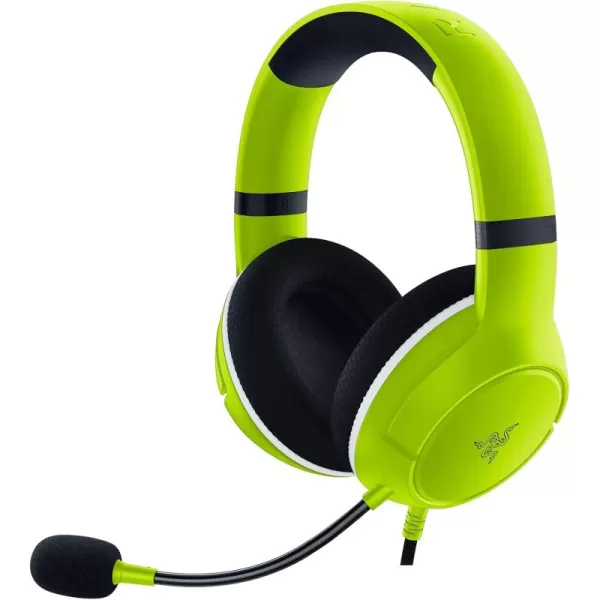 Razer Kaira X Wired Headset for Xbox Series XS Xbox One PC Mac ampamp Mobile Devices Triforce 50mm Drivers  HyperClear Cardioid Mic  Memory Foam Ear Cushions  OnHeadset Controls  Pulse RedLime