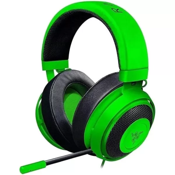 Razer Kraken Gaming Headset Lightweight Aluminum Frame  Retractable Noise Isolating Microphone  for PC PS4 PS5 Switch Xbox One Xbox Series X ampamp S Mobile  35 mm Headphone Jack  BlackBlueGreen