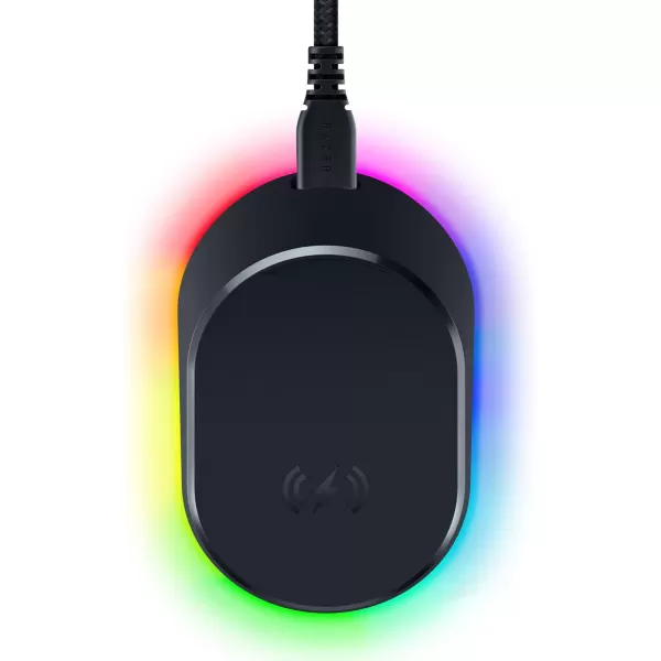 Razer Basilisk V3 Pro Customizable Wireless Gaming Mouse Fast Optical Switches Gen3  HyperScroll Tilt Wheel  Chroma RGB  11 Programmable Buttons  Focus Pro 30K Optical Sensor  WhiteWhite