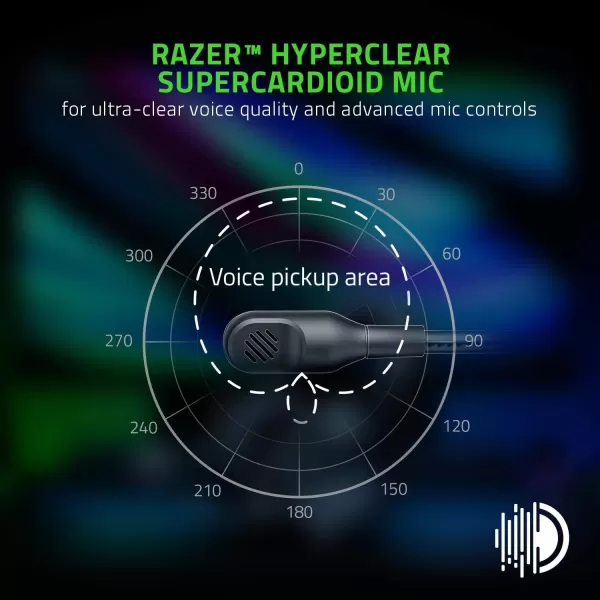 Razer BlackShark V2 Pro Wireless Gaming Headset THX 71 Spatial Surround Sound  50mm Drivers  Detachable Mic  for PC PS5 PS4 Switch Black