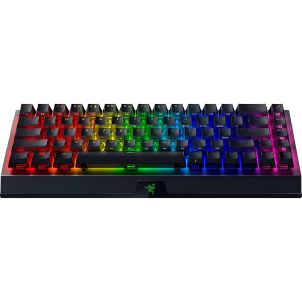 Razer BlackWidow V4 Mini HyperSpeed Wireless Hot Swappable 65 Gaming Keyboard HyperSpeed Wireless ampamp Bluetooth 50  Orange Switches Tactile ampamp Quiet  Phantom Pudding Keycap  200 Hr Battery