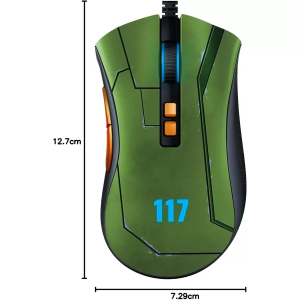 Razer DeathAdder V2 Gaming Mouse 20K DPI Optical Sensor  Fastest Gaming Mouse Switch  Chroma RGB Lighting  8 Programmable Buttons  Rubberized Side Grips  Classic BlackHalo Infinite Edition
