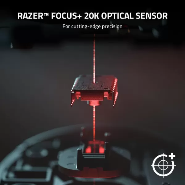 Razer DeathAdder V2 Gaming Mouse 20K DPI Optical Sensor  Fastest Gaming Mouse Switch  Chroma RGB Lighting  8 Programmable Buttons  Rubberized Side Grips  Classic BlackHalo Infinite Edition