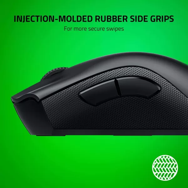Razer DeathAdder v2 Pro Wireless Gaming Mouse 20K DPI Optical Sensor 3X Faster Optical Switch Chroma RGB 70Hr Battery 8 Programmable Buttons  Classic BlackClassic Black