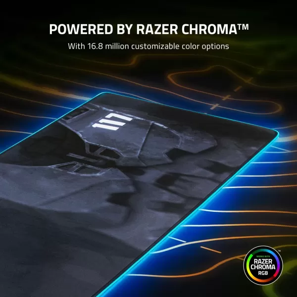 Razer Goliathus Extended Chroma Gaming Mouse Pad Customizable Chroma RGB Lighting  Soft Cloth Material  Balanced Control ampamp Speed  NonSlip Rubber Base  Quartz PinkHalo Infinite Edition
