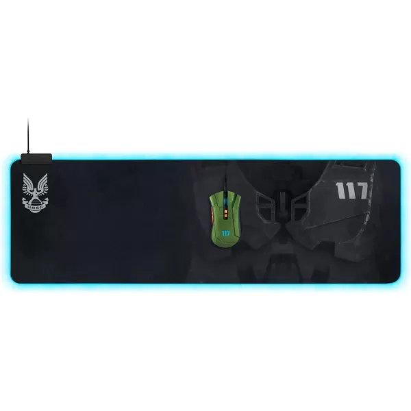 Razer Goliathus Extended Chroma Gaming Mouse Pad Customizable Chroma RGB Lighting  Soft Cloth Material  Balanced Control ampamp Speed  NonSlip Rubber Base  Quartz PinkHalo Infinite Edition