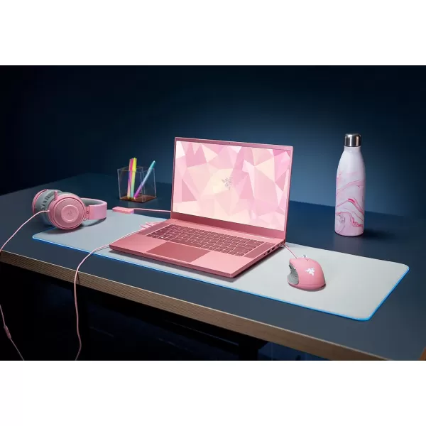 Razer Goliathus Extended Chroma Gaming Mouse Pad Customizable Chroma RGB Lighting  Soft Cloth Material  Balanced Control ampamp Speed  NonSlip Rubber Base  Quartz PinkQuartz PinkGray