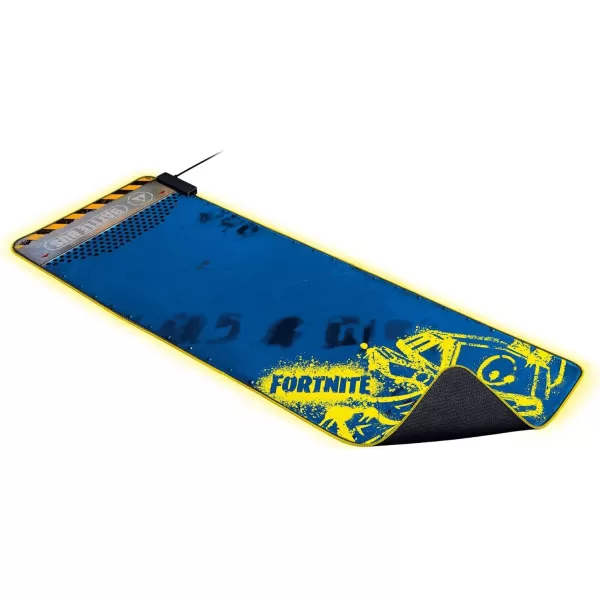 Razer Goliathus Extended Chroma Gaming Mouse Pad Customizable Chroma RGB Lighting  Soft Cloth Material  Balanced Control ampamp Speed  NonSlip Rubber Base  Quartz PinkFortnite Edition