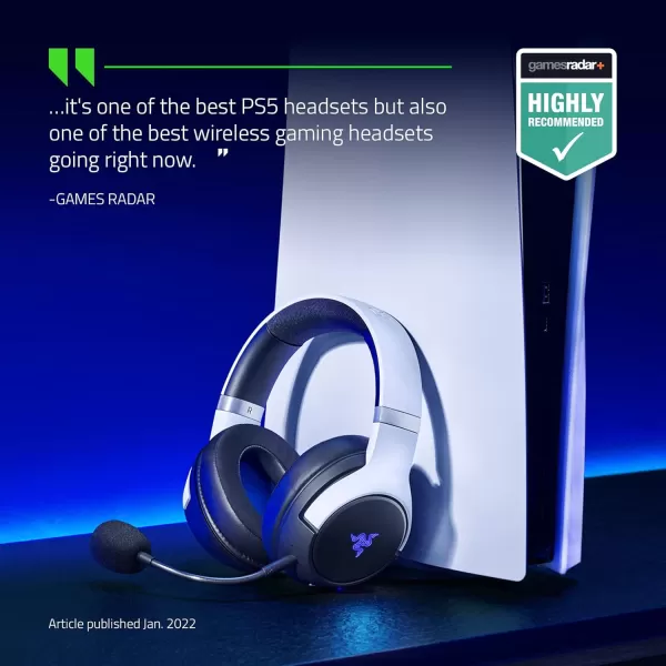Razer Kaira Pro Wireless Gaming Headset for Xbox Series X  S TriForce Titanium 50mm Drivers  Supercardioid Mic Dedicated Mobile EQ and Pairing Bluetooth 50 BlackWhiteBlack