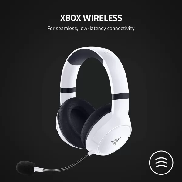 Razer Kaira Wireless Gaming Headset for Xbox Series XS Xbox One Triforce Titanium 50mm Drivers  Cardioid Mic  Breathable Memory Foam Ear Cushions  EQ Pairing Button  Windows Sonic  BlackWhite