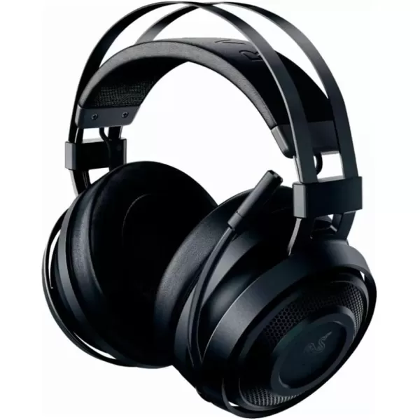 Razer Nari Ultimate Wireless 71 Surround Sound Gaming Headset HyperSense Haptic Feedback  AutoAdjust Headband  Retractable Mic  for Xbox Series X ampamp S Xbox One  BlackGreenNari Essential