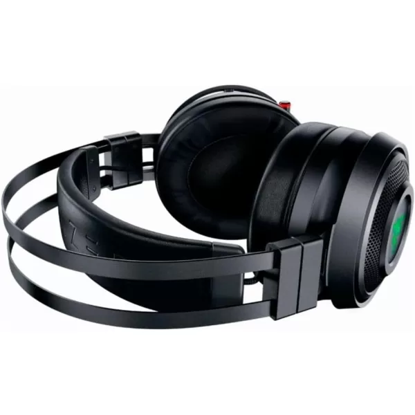 Razer Nari Wireless 71 Surround Sound Gaming Headset THX Audio AutoAdjust Headband ampamp Swivel Cups Chroma RGB Retractable Mic For PC PS4 PS5 Black