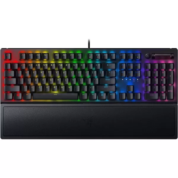Razer BlackWidow V3 Mechanical Gaming Keyboard Green Mechanical Switches  Tactile ampamp Clicky  Chroma RGB Lighting  UVCoated ABS Keycaps  Programmable Macros  Roblox EditionClassic Black