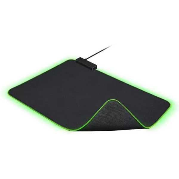 Razer Goliathus Extended Chroma Gaming Mouse Pad Customizable Chroma RGB Lighting  Soft Cloth Material  Balanced Control ampamp Speed  NonSlip Rubber Base  Quartz PinkClassic Black
