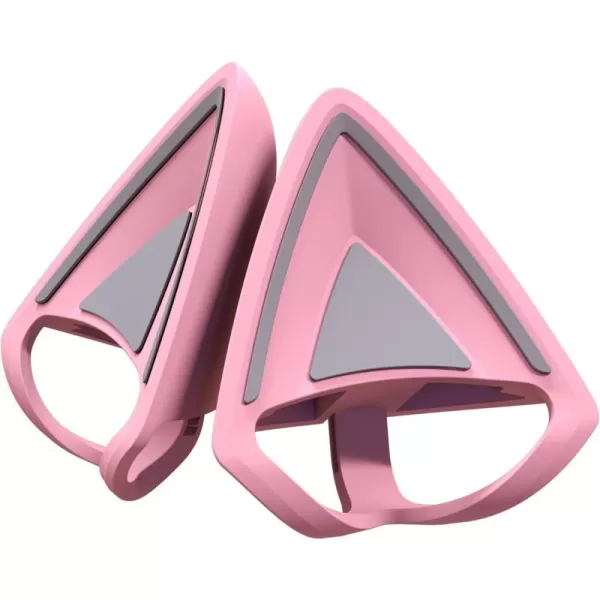 Razer Kitty Ears V2 Clipon Kitty Ears for Headsets Gaming Headphones  Universal Fit  Versatile Adjustable Straps  Lightweight Sillicone  Durable ampamp Comfortable  Quartz PinkQuartz Pink
