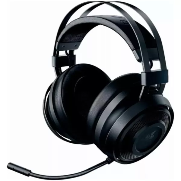 Razer Nari Ultimate Wireless 71 Surround Sound Gaming Headset HyperSense Haptic Feedback  AutoAdjust Headband  Retractable Mic  for Xbox Series X ampamp S Xbox One  BlackGreenNari Essential