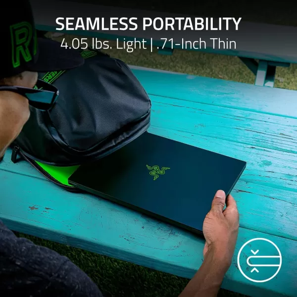 Razer Blade 14 Gaming Laptop AMD Ryzen 9 7940HS CPU  NVIDIA GeForce RTX 4070 GPU  14quot 1610 QHD 240Hz 32GB DDR5 RAM  1TB SSD  Windows 11  Vapor Chamber Cooling  Chroma RGB  MercuryRyzen 9 7940HS