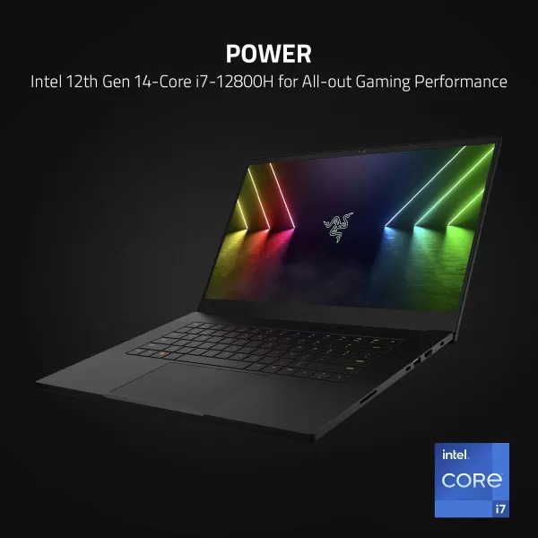 Razer Blade 15 Gaming Laptop NVIDIA GeForce RTX 406013th Gen Intel 14Core i7 CPU  156 QHD 240Hz  16GB DDR5 RAM 1TB PCIe SSD  Windows 11  CNC Aluminum  Chroma RGB  Thunderbolt 4Intel 12th Gen
