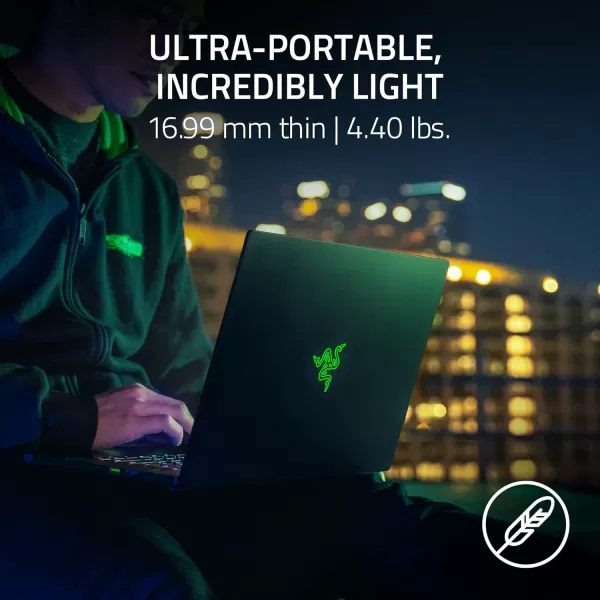 Razer Blade 15 Gaming Laptop NVIDIA GeForce RTX 406013th Gen Intel 14Core i7 CPU  156 QHD 240Hz  16GB DDR5 RAM 1TB PCIe SSD  Windows 11  CNC Aluminum  Chroma RGB  Thunderbolt 4Intel 13th Gen