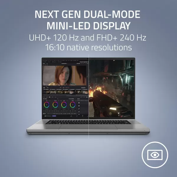 Razer Blade 16 Gaming Laptop NVIDIA GeForce RTX 408013th Gen Intel 24Core i9 HX CPU  16quot QHD 240Hz  32GB RAM  1TB SSD  CNC Aluminum  Compact GaN Charger  Windows 11  Chroma RGBMercury