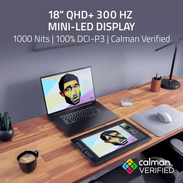 Razer Blade 18 2024 Gaming Laptop NVIDIA GeForce RTX 4070  Intel Core i9 14900HX 14th Gen CPU  18 QHD 300 Hz Mini LED Display  32GB RAM  1TB SSD  Thunderbolt 4  Chroma RGB  Snap Tapi914900HX