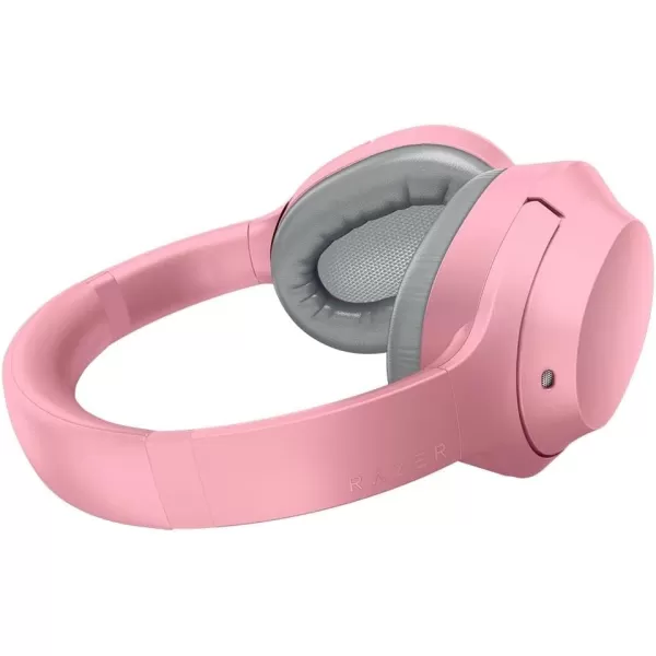 Razer Opus X Wireless Low Latency Headset Active Noise Cancellation ANC  Bluetooth 5060ms Low Latency  CustomedTuned 40mm Drivers  Builtin Microphones  MercuryQuartz Pink