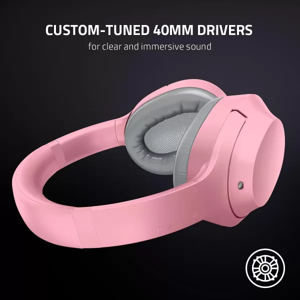Razer Opus X Wireless Low Latency Headset Active Noise Cancellation ANC  Bluetooth 5060ms Low Latency  CustomedTuned 40mm Drivers  Builtin Microphones  MercuryRazer Green