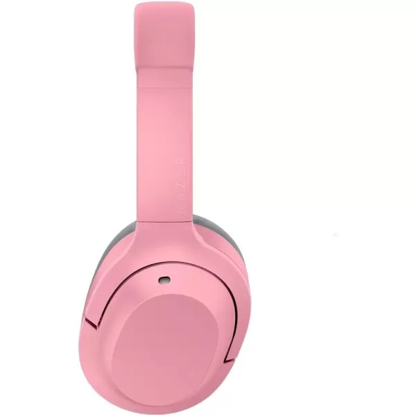 Razer Opus X Wireless Low Latency Headset Active Noise Cancellation ANC  Bluetooth 5060ms Low Latency  CustomedTuned 40mm Drivers  Builtin Microphones  MercuryQuartz Pink