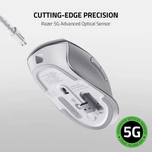 Razer Pro Click Humanscale Wireless Mouse Ergonomic Form Factor  5G Advanced Optical Sensor  MultiHost Connectivity  8 Programmable Buttons  Extended Battery Life of up to 400 Hours