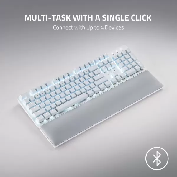 Razer Pro Type Ultra Wireless Mechanical Keyboard Silent Linear Switches  Ergonomic Design  HyperSpeed Technology  Connect up to 4 Devices  Fully Programmable Keys ampamp Smart ControlsKeyboard