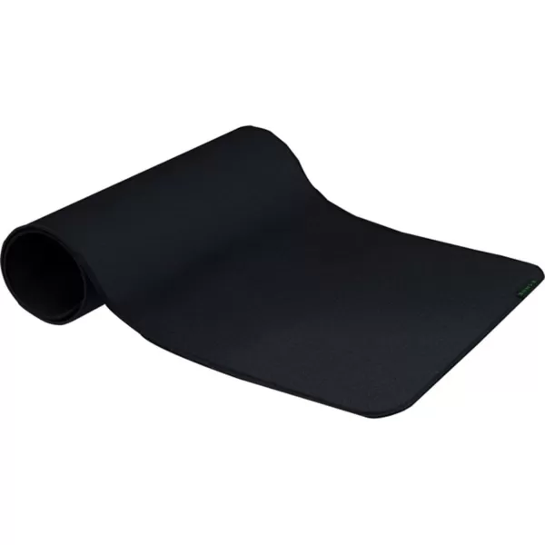 Razer Strider Hybrid Mouse Mat with a Soft Base ampamp Smooth Glide Firm Gliding Surface  AntiSlip Base  Rollable ampamp Portable  AntiFraying Stitched Edges  WaterResistant  Large  Quartz PinkClassic Black