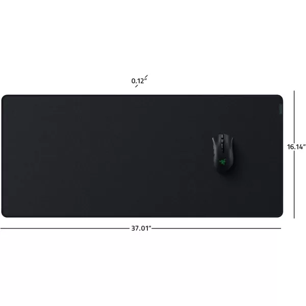 Razer Strider Hybrid Mouse Mat with a Soft Base ampamp Smooth Glide Firm Gliding Surface  AntiSlip Base  Rollable ampamp Portable  AntiFraying Stitched Edges  WaterResistant  Large  Quartz PinkClassic Black