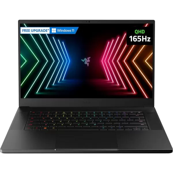 Razer Blade 15 Gaming Laptop NVIDIA GeForce RTX 307011th Gen Intel 8Core i7 CPU  156 QHD 165Hz  16GB RAM  1TB SSD  CNC Aluminum  Chroma RGB  THX Spatial Audio  Thunderbolt 3
