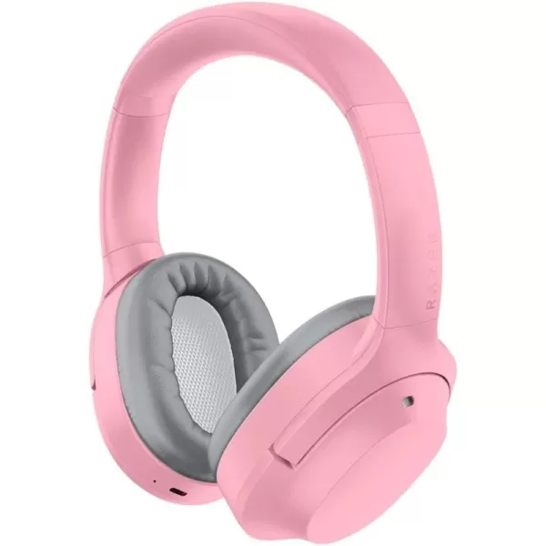Razer Opus X Wireless Low Latency Headset Active Noise Cancellation ANC  Bluetooth 5060ms Low Latency  CustomedTuned 40mm Drivers  Builtin Microphones  MercuryQuartz Pink