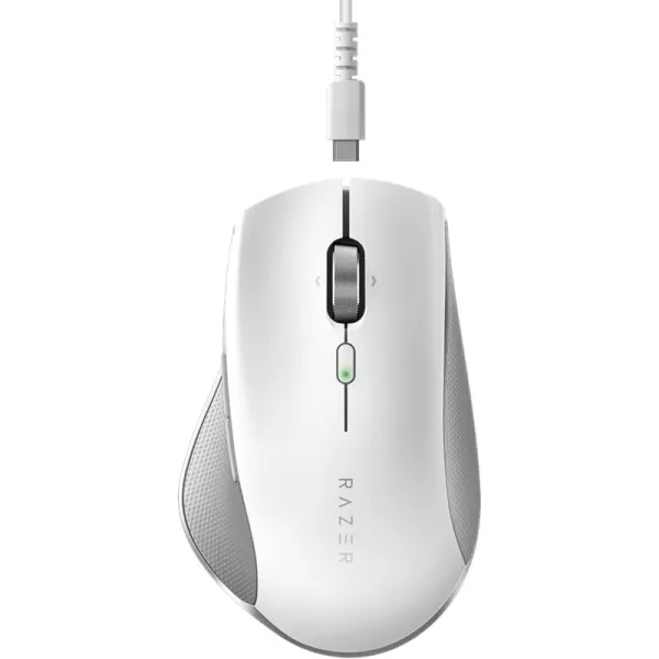Razer Pro Click Humanscale Wireless Mouse Ergonomic Form Factor  5G Advanced Optical Sensor  MultiHost Connectivity  8 Programmable Buttons  Extended Battery Life of up to 400 Hours