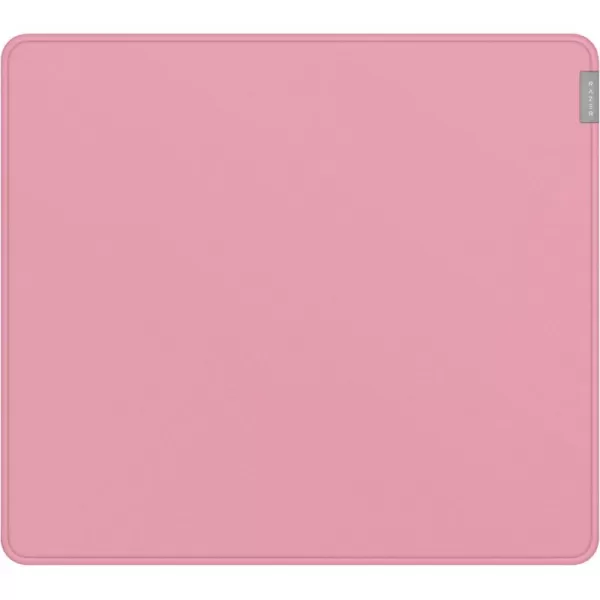 Razer Strider Hybrid Mouse Mat with a Soft Base ampamp Smooth Glide Firm Gliding Surface  AntiSlip Base  Rollable ampamp Portable  AntiFraying Stitched Edges  WaterResistant  Large  Quartz PinkQuartz Pink